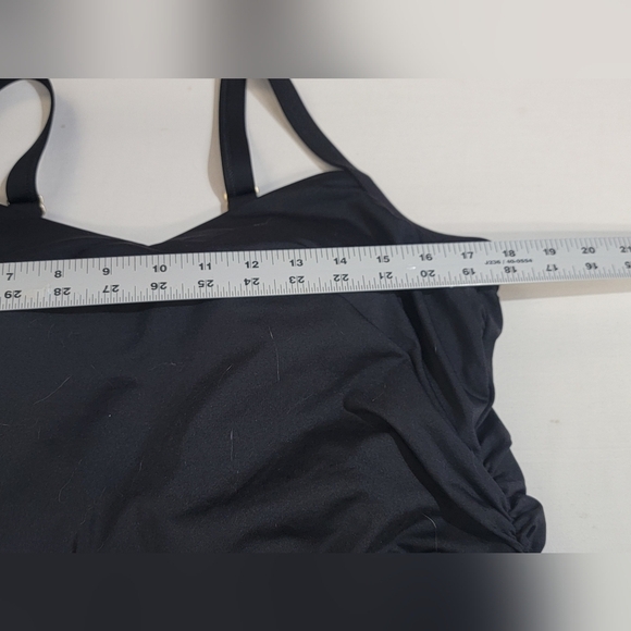 Women’s Chlorine Resistant Sweetheart Swim Dress One-piece Adjustable Straps - Picture 12 of 13